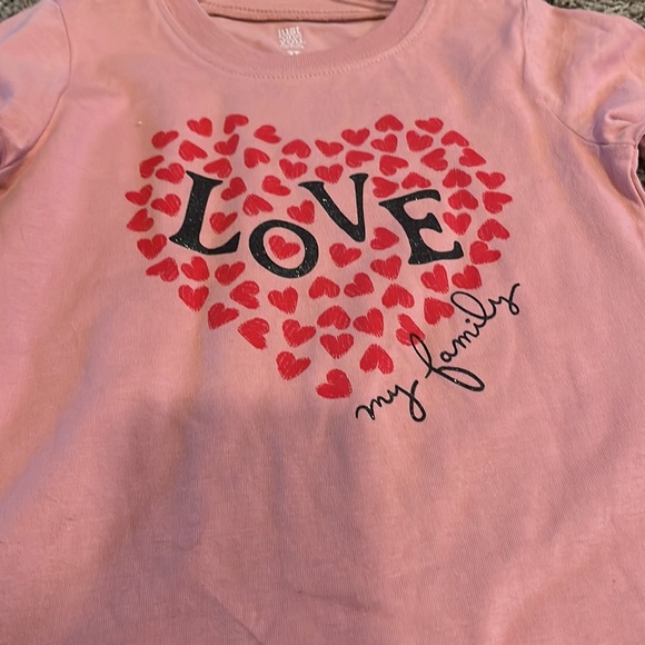 New 3t love my family long sleeve tee - Picture 5 of 5